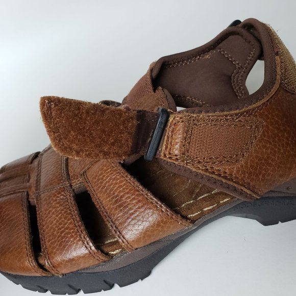 Earth Spirit Gelron 2000 Fisherman 2513067 Brown Leather Sandals, Mens Sz 8 - Picture 12 of 12